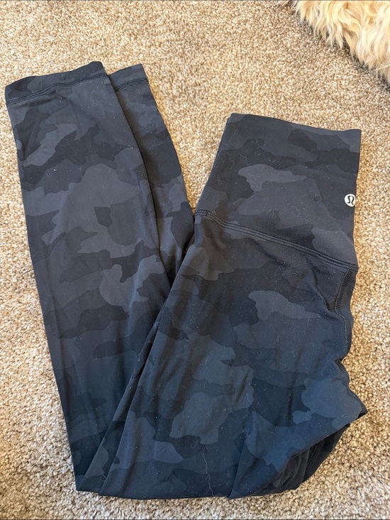 lululemon athletica Pants - lululemon athletica Women’s Black Camo Leggings